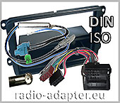 VW Golf Plus Radioblende Radioadapter DIN + ISO Autoradio Einbauset