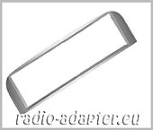 Alfa 147 Radioblende Autoradio Einbaurahmen Inhalt 1 Stück silber 