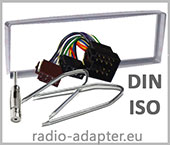 Alfa 156 2002 - 2007 Radioblende + Radioadapter Autoradio Einbauset
