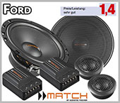 Ford Fiesta MK7 Lautsprecher fr die vorderen Tren