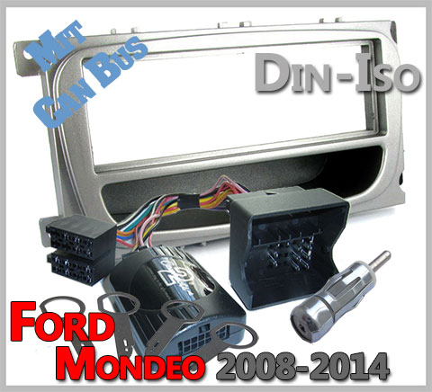 Radioeinbauset für DIN Autoradio in Ford Mondeo (96-02) / Puma / Transit -  Ablagefach