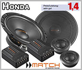 Honda S2000 Lautsprecher fr beide vorderen Einbaupltze