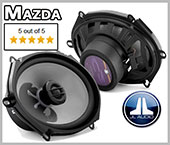 Mazda 323 Lautsprecher Set vordere und hintere Tren leichter Einbau