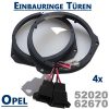Vorne Hintertür Lautsprecher Adapter 165MM 16.5cm CT25VX09 Für Opel Astra J