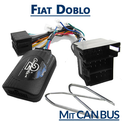 LFB Adapter Lenkrad Anbindung Radio für Fiat Doblo ab 2016 Blaupunkt 