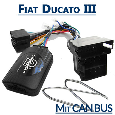 Mobilline24 - CAN-BUS-Adapter für Fiat Ducato ab 2012 - Für Fahrzeuge mit  Radiovorbereitung