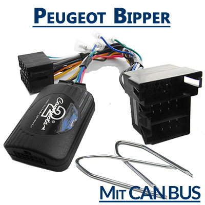 Peugeot Bipper Lenkrad Fernbedienung Adapter mit CAN BUS – Radio