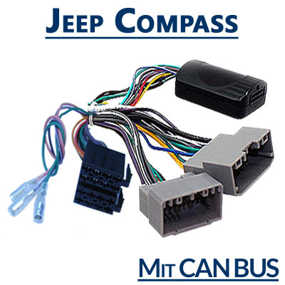 Jeep Compass Adapter für Lenkradfernbedienung – Radio-Adapter